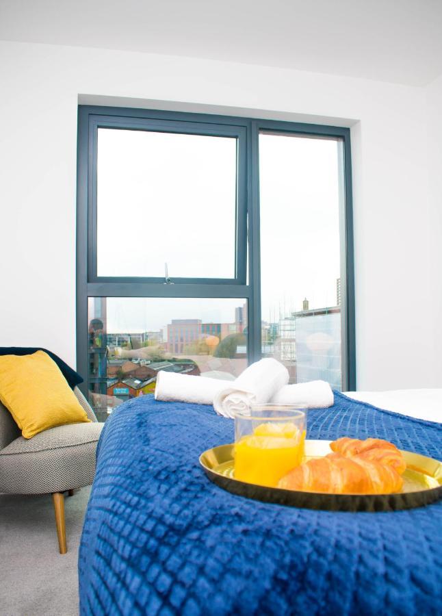 Exoticstay Apartments - Ultra Luxe Top Floor Suite - City Centre Apartment With Cube View - Smart 4K Tv With Ultrafast Wifi & Netflix バーミンガム エクステリア 写真