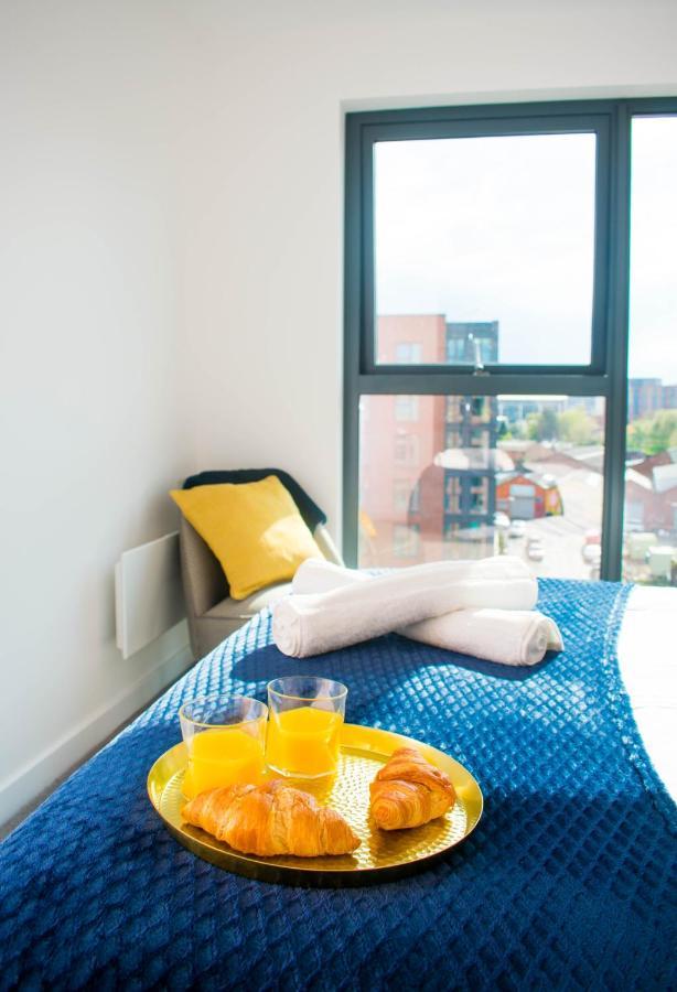 Exoticstay Apartments - Ultra Luxe Top Floor Suite - City Centre Apartment With Cube View - Smart 4K Tv With Ultrafast Wifi & Netflix バーミンガム エクステリア 写真