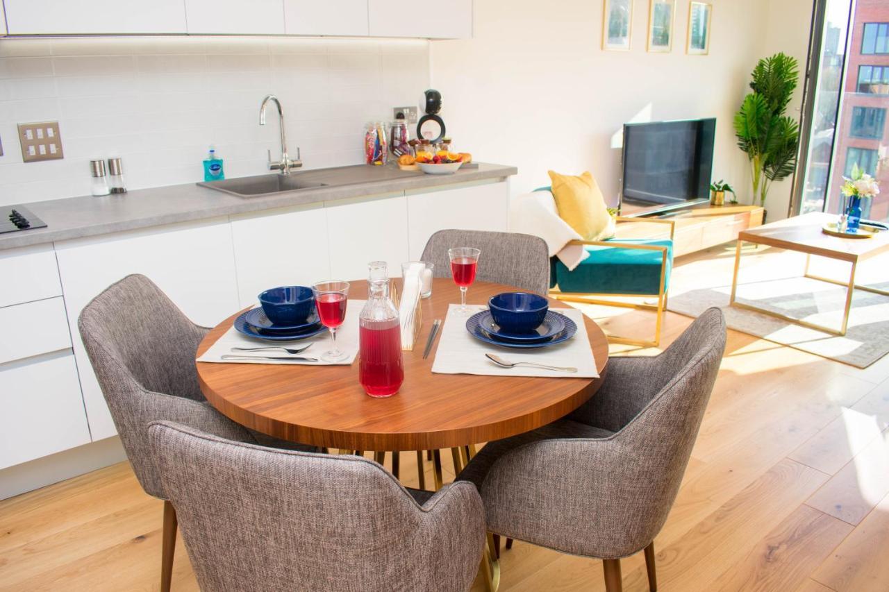 Exoticstay Apartments - Ultra Luxe Top Floor Suite - City Centre Apartment With Cube View - Smart 4K Tv With Ultrafast Wifi & Netflix バーミンガム エクステリア 写真